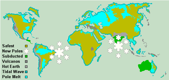 Earth After Pole Shift Map The Earth Images Revimage Org